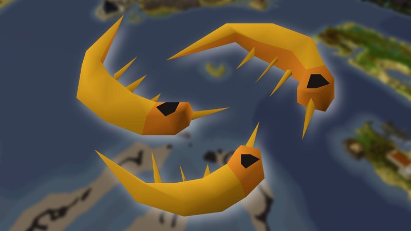 Pescador de OSRS atinge 99 de pesca com camarões e anchovas